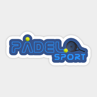 Padel sport 5 Sticker